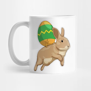 Bunny Easter Riding Easter egg Mug